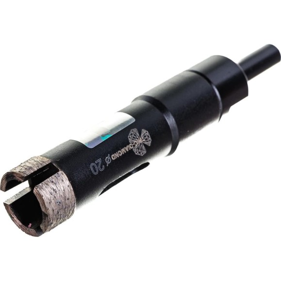 Коронка алмазная по керамограниту TRIO-DIAMOND 20 мм Grand Silver Welding GCB761 Коронка алмазная по керамограниту TRIO-DIAMOND 20 мм Grand Silver Welding GCB761