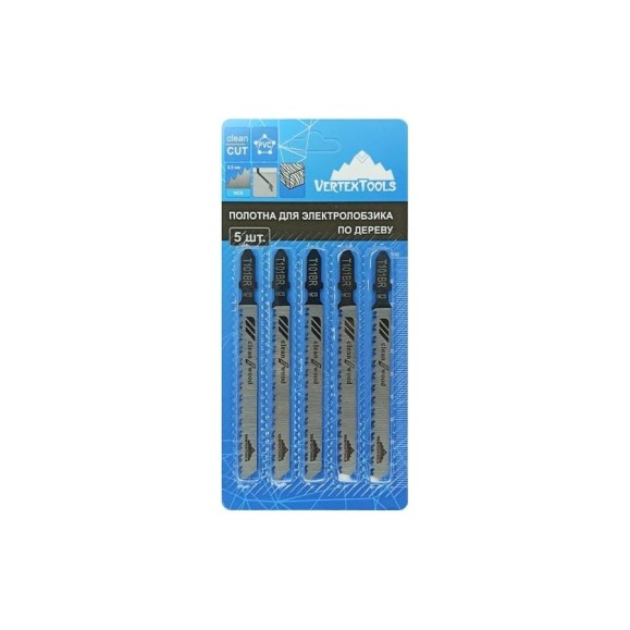Полотно (5 шт; 75х100 мм) для электролобзика vertextools T101BR Полотно (5 шт; 75х100 мм) для электролобзика vertextools T101BR