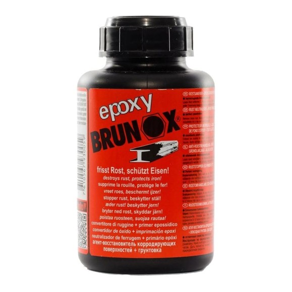 Грунтовка и преобразователь ржавчины BRUNOX Epoxy, 250ml флакон BR025EP Грунтовка и преобразователь ржавчины BRUNOX Epoxy, 250ml флакон BR025EP
