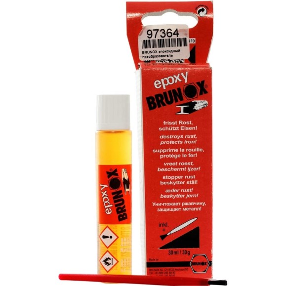 Грунтовка и преобразователь ржавчины BRUNOX Epoxy, 25 ml флакон с кисточкой BR0025EP Грунтовка и преобразователь ржавчины BRUNOX Epoxy, 25 ml флакон с кисточкой BR0025EP