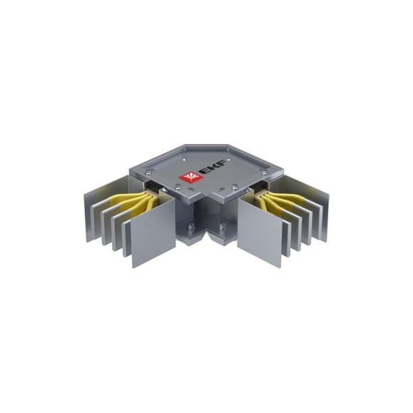 Угловая горизонтальная секция EKF 1600 А IP55 HPA16EH45