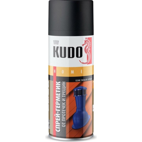 Герметизирующий спрей KUDO черный 520 мл KU-H302 Герметизирующий спрей KUDO черный 520 мл KU-H302