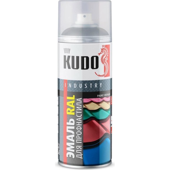 Эмаль для металлочерепицы KUDO RAL 7024 серый графит KU-07024R Эмаль для металлочерепицы KUDO RAL 7024 серый графит KU-07024R