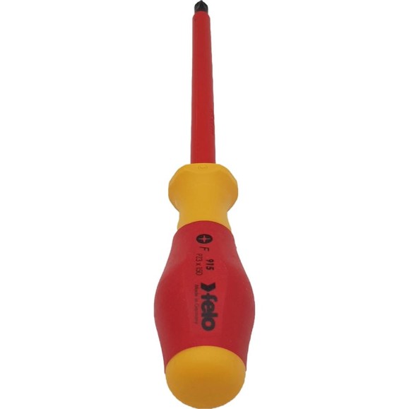 Диэлектрическая крестовая отвертка Felo PZ3x150 91530490 Диэлектрическая крестовая отвертка Felo PZ3x150 91530490