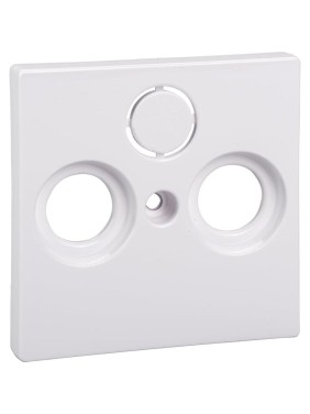 Накладка розетки TV-FM/TV-FM-SAT Systeme Electric Merten SM Белый Актив SE MTN296725