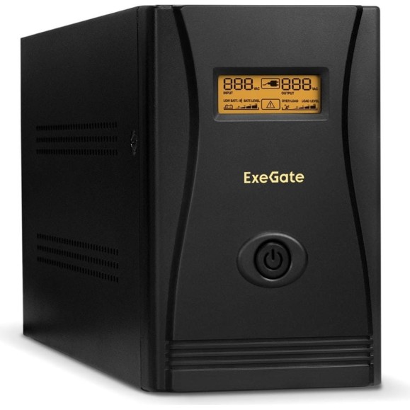 Источник бесперебойного питания ExeGate SpecialPro Smart LLB-3000 LCD AVR EURO RJ USB 3000VA/1800W LCD AVR 4евро RJ45/11 USB Источник бесперебойного питания ExeGate SpecialPro Smart LLB-3000 LCD AVR EURO RJ USB 3000VA/1800W LCD AVR 4евро RJ45/11 USB