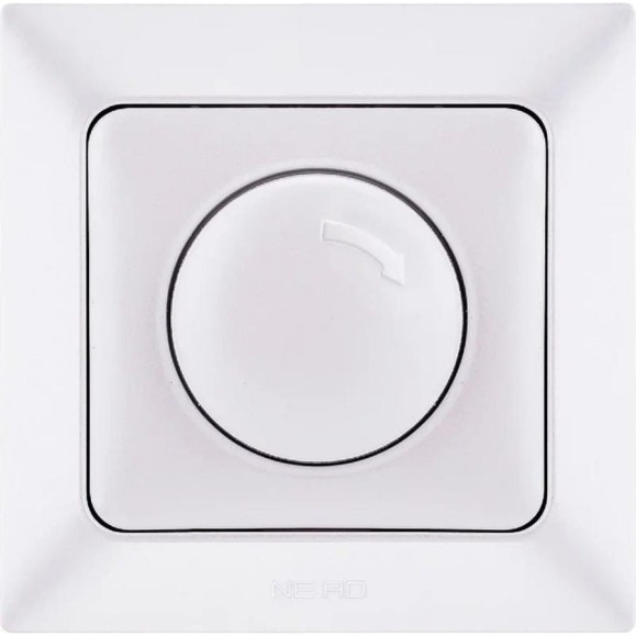 Диммер NE-AD 800W, 250В, 10А, Aras, Белый жемчуг, 93-126-10 Диммер NE-AD 800W, 250В, 10А, Aras, Белый жемчуг, 93-126-10