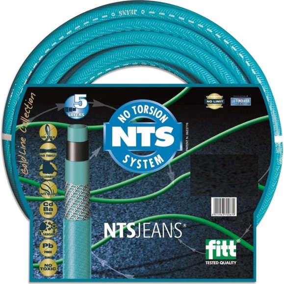 Пищевой противоскручивающийся шланг FITT NTS JEANS 5/8 Пищевой противоскручивающийся шланг FITT NTS JEANS 5/8