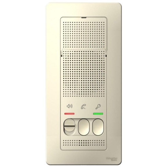 Переговорное устройство домофон Systeme Electric Blanca открытой установки Молочный 4,5В BLNDA000012