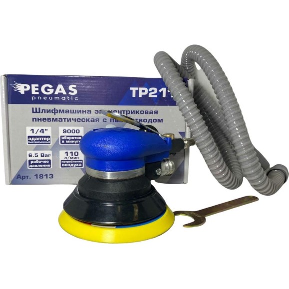 Эксцентриковая шлифмашина Pegas pneumatic TP 211 1813 Эксцентриковая шлифмашина Pegas pneumatic TP 211 1813