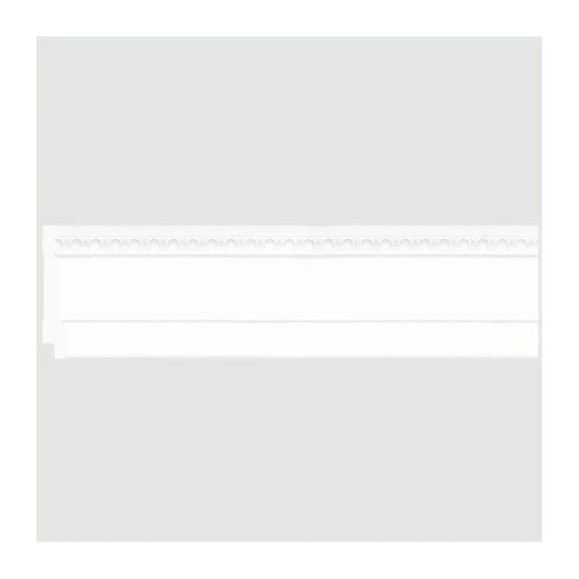 Декоративный плинтус Cosca Decor 90 белый матовый СПБ048165 Декоративный плинтус Cosca Decor 90 белый матовый СПБ048165