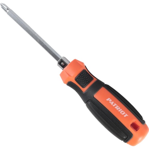 Отвертка с двусторонним стержнем PATRIOT CR-V, PH2-SL6x100, 2-х компонентная рукоятка Patriot (1165) 350003302 Отвертка с двусторонним стержнем PATRIOT CR-V, PH2-SL6x100, 2-х компонентная рукоятка Patriot (1165) 350003302