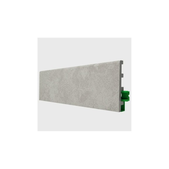 Плинтус Hannahholz SCANDIC 16x81x2000 мм, Светлый бетон, 404 Polynix 31.03.81404.384 Плинтус Hannahholz SCANDIC 16x81x2000 мм, Светлый бетон, 404 Polynix 31.03.81404.384