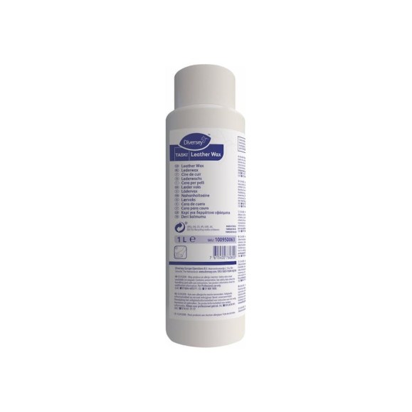 Воск для ухода за ценной кожаной мебелью Diversey TASKI Leather Wax, 1 л 101100400 Воск для ухода за ценной кожаной мебелью Diversey TASKI Leather Wax, 1 л 101100400