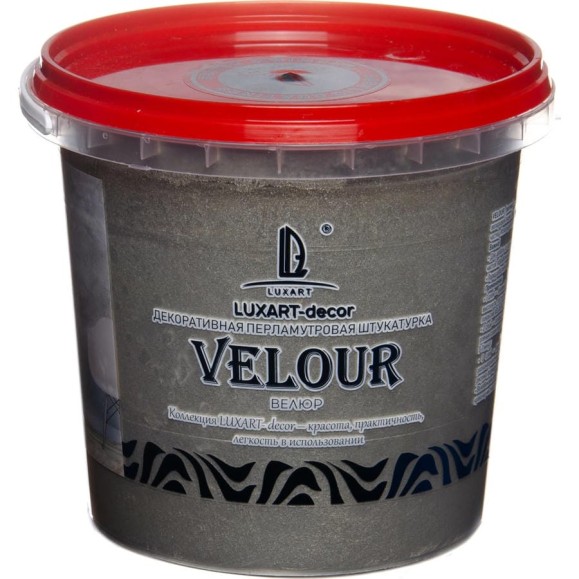 Декоративная штукатурка Luxart Бархатный шелк Decor Velour белое золото, 1 кг LDV01BV0010 Декоративная штукатурка Luxart Бархатный шелк Decor Velour белое золото, 1 кг LDV01BV0010