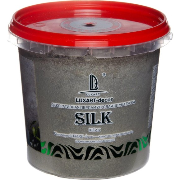 Декоративная штукатурка Luxart Мокрый шелк Decor Silk белое золото, 1 кг LDS01BV0010 Декоративная штукатурка Luxart Мокрый шелк Decor Silk белое золото, 1 кг LDS01BV0010