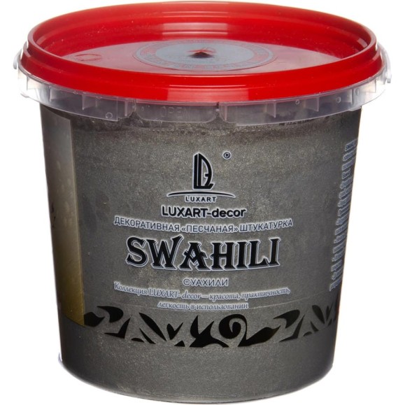 Декоративная штукатурка Luxart Песчаное покрытие Decor Swahili белое золото, 1 кг LDW01BV0010 Декоративная штукатурка Luxart Песчаное покрытие Decor Swahili белое золото, 1 кг LDW01BV0010