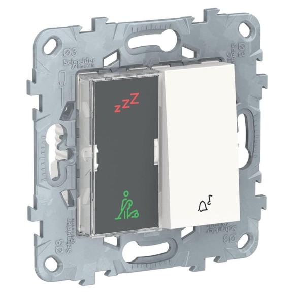 UNICA NEW ДИСПЛЕЙ ГОСТИНИЧНОГО НОМЕРА И КНОПОЧНЫЙ ЗВОНОК, БЕЛЫЙ Systeme Electric NU577718 UNICA NEW ДИСПЛЕЙ ГОСТИНИЧНОГО НОМЕРА И КНОПОЧНЫЙ ЗВОНОК, БЕЛЫЙ Systeme Electric NU577718