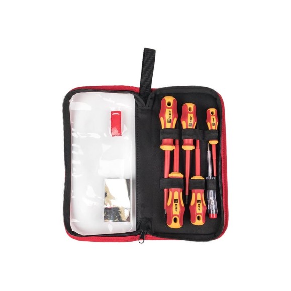 Набор диэлектрических отверток EKF НИО-06 Master ndo-06 Набор диэлектрических отверток EKF НИО-06 Master ndo-06