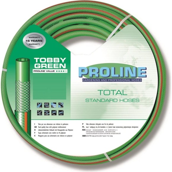 Пищевой противоскручивающийся шланг FITT TOBBY 1/2" 50м Пищевой противоскручивающийся шланг FITT TOBBY 1/2" 50м