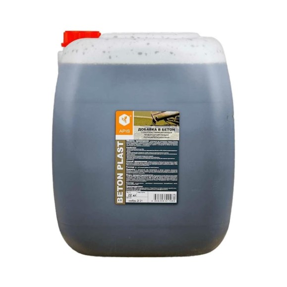 Добавка в бетонные растворы APIS BETON PLAST (канистра; 22 кг) 4665296517272