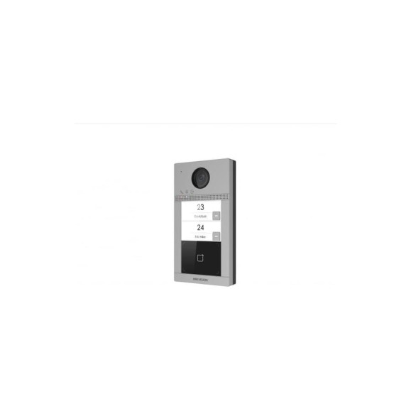 IP вызывная панель на двух абонентов с ИК-подсветкой и Wi-Fi Hikvision DS-KV8213-WME1/Flush 2Мп 24290 IP вызывная панель на двух абонентов с ИК-подсветкой и Wi-Fi Hikvision DS-KV8213-WME1/Flush 2Мп 24290