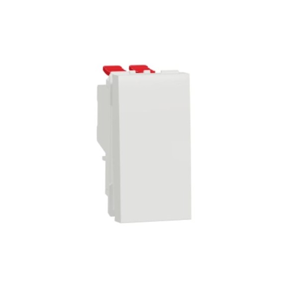 1-клавишный перекрестный переключатель Systeme Electric Unica Modular белый SE NU310518 1-клавишный перекрестный переключатель Systeme Electric Unica Modular белый SE NU310518
