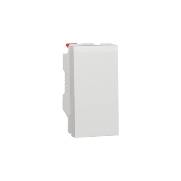 1-клавишный переключатель Systeme Electric Unica Modular белый, 10 AX, 250В SE NU310318 1-клавишный переключатель Systeme Electric Unica Modular белый, 10 AX, 250В SE NU310318