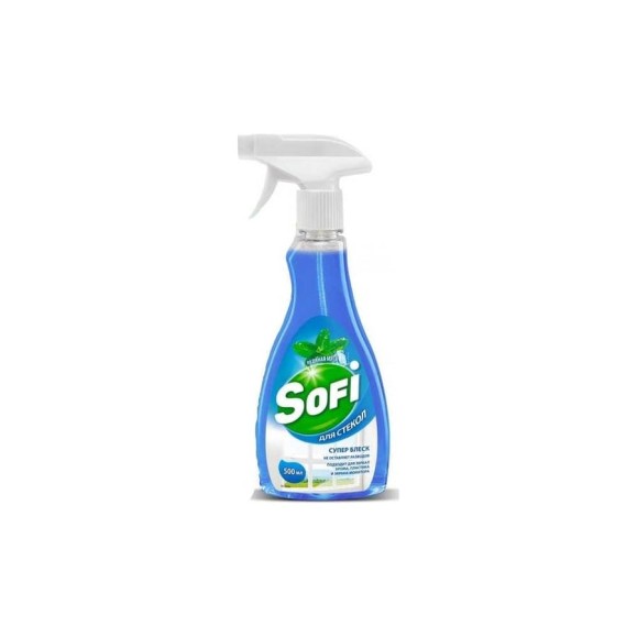 Средство для мытья стекол Grass Sofi флакон, 500мл 125594 Средство для мытья стекол Grass Sofi флакон, 500мл 125594