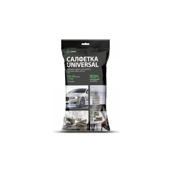 Салфетка Grass микрофибра 320 г/м 35х40, 10 шт. УПАК IT-0616 Салфетка Grass микрофибра 320 г/м 35х40, 10 шт. УПАК IT-0616
