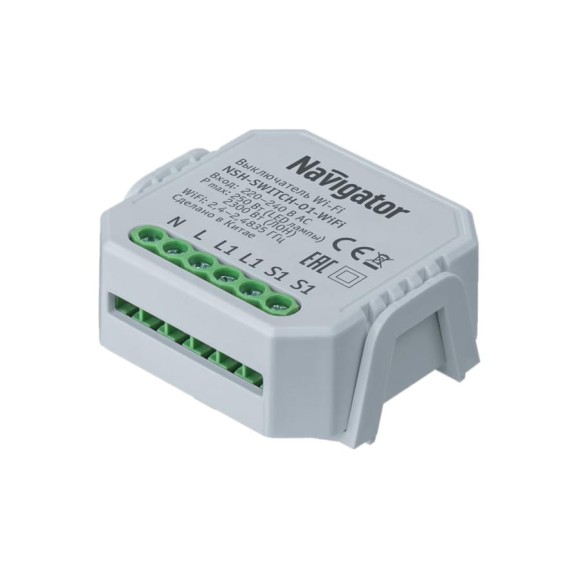Переключатель Navigator 82 632 NSH-SWITCH-01-WiFi 82632 Переключатель Navigator 82 632 NSH-SWITCH-01-WiFi 82632