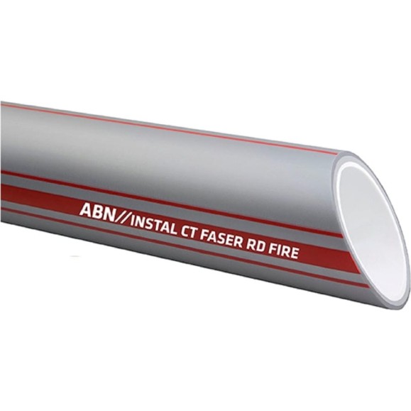 Противопожарная труба ABN PPR, 4 м, 25x3.5 D0CTFF3202500 Противопожарная труба ABN PPR, 4 м, 25x3.5 D0CTFF3202500