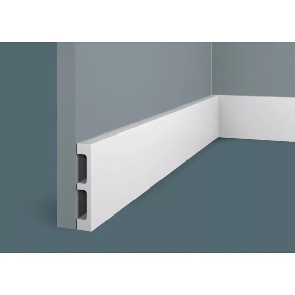 Плинтус Cosca decor PX048 80x15 мм, 2000 мм, экополимер СПБ103223 Плинтус Cosca decor PX048 80x15 мм, 2000 мм, экополимер СПБ103223