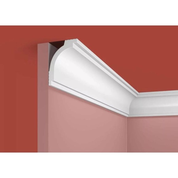 Карниз Cosca decor KX048 70x50 мм, 2000 мм, экополимер СПБ097102