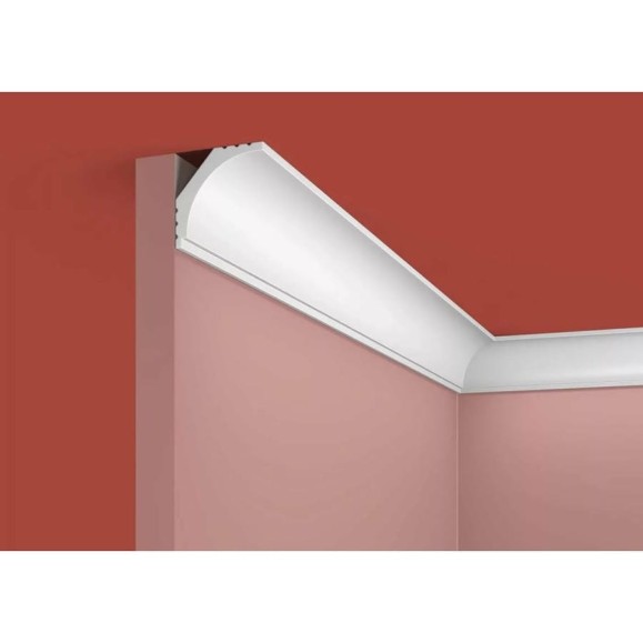 Карниз Cosca decor KX016 43x43 мм, 2000 мм, экополимер СПБ069530 Карниз Cosca decor KX016 43x43 мм, 2000 мм, экополимер СПБ069530