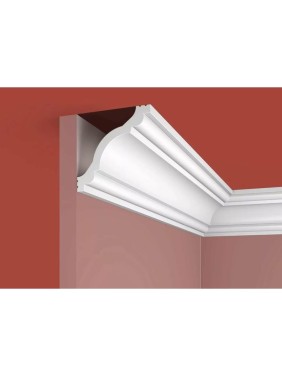 Карниз Cosca decor KX012 80x80 мм, 2000 мм, экополимер СПБ066635 Карниз Cosca decor KX012 80x80 мм, 2000 мм, экополимер СПБ066635