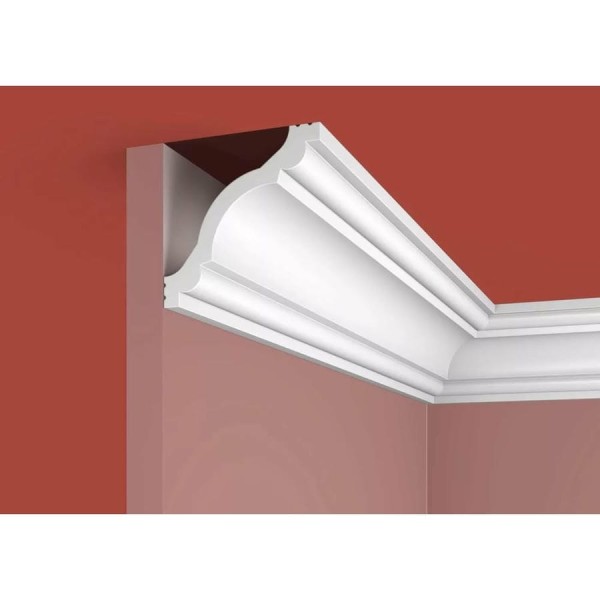Карниз Cosca decor KX012 80x80 мм, 2000 мм, экополимер СПБ066635