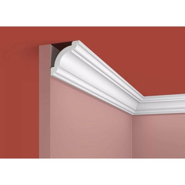 Карниз Cosca decor KX008 49x49 мм, 2000 мм, экополимер СПБ069547
