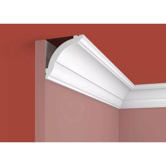 Карниз Cosca decor KX005 69x71 мм, 2000 мм, экополимер СПБ066628 Карниз Cosca decor KX005 69x71 мм, 2000 мм, экополимер СПБ066628