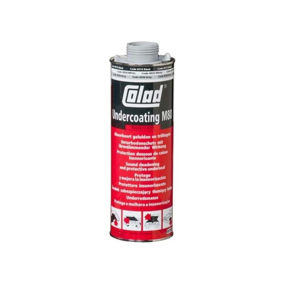 Покрытие Colad Undercoating M80 серое на каучуковой основе 4030 Покрытие Colad Undercoating M80 серое на каучуковой основе 4030