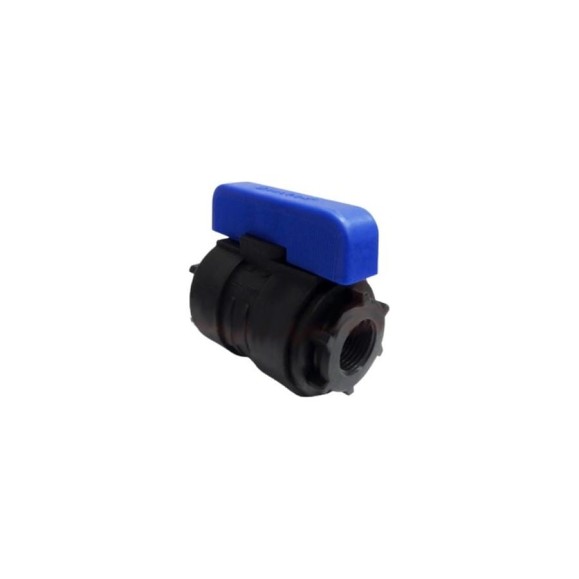 Компрессионный шаровой кран VALFEX ПНД ВН/ВН резьба разборный 1/2"-1/2"Ду16 1210011012012 Компрессионный шаровой кран VALFEX ПНД ВН/ВН резьба разборный 1/2"-1/2"Ду16 1210011012012