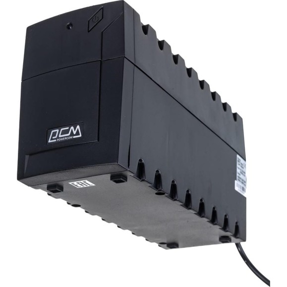 Источник бесперебойного питания Powercom Back-UPS RAPTOR, Line-Interactive, 600VA / 360W, Tower, RPT-600A Источник бесперебойного питания Powercom Back-UPS RAPTOR, Line-Interactive, 600VA / 360W, Tower, RPT-600A