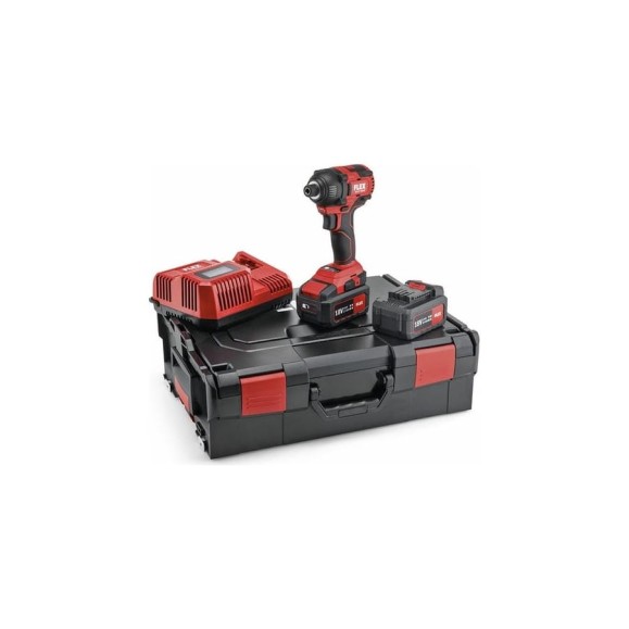 Трехскоростной ударный аккумуляторный шуруповерт FLEX ID 1/4" 18.0-EC/5.0 Set 504920 Трехскоростной ударный аккумуляторный шуруповерт FLEX ID 1/4" 18.0-EC/5.0 Set 504920