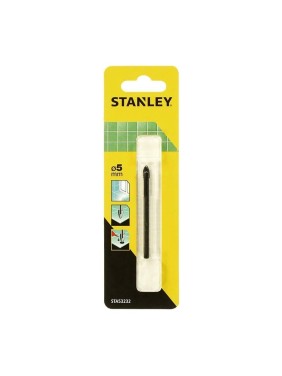 Сверло перьевое по стеклу и керамике 5x58 мм Stanley STA53232-QZ
