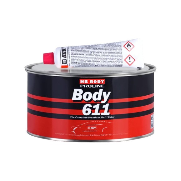 Шпатлевка HB BODY 611 0.38 кг 6110300040 Шпатлевка HB BODY 611 0.38 кг 6110300040
