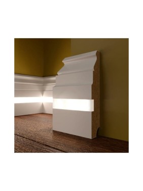 Напольный плинтус Еvrowood PN 090 LED 100x18x2000 мм PN090LED Напольный плинтус Еvrowood PN 090 LED 100x18x2000 мм PN090LED