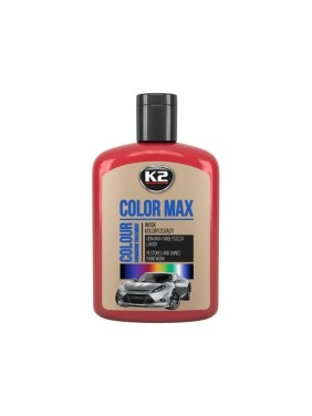 Полироль цветная с воском K2 COLOR MAX 200 мл красный EK020CE Полироль цветная с воском K2 COLOR MAX 200 мл красный EK020CE