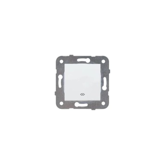 Промежуточный 1-клавишный переключатель Panasonic модуль, белый Karre Plus 5500 WKTT0005-2WH Промежуточный 1-клавишный переключатель Panasonic модуль, белый Karre Plus 5500 WKTT0005-2WH