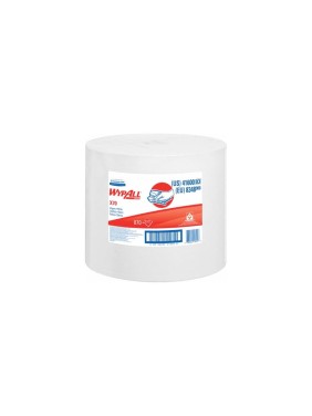 Протирочный материал Kimberly-Clark WypAll X70 большой рулон, белый 8348