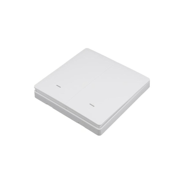 Портативный выключатель GEOZON PS-02 для модуля WR-01 2-канальный ,CR2032, FR434, white GSH-SСE02